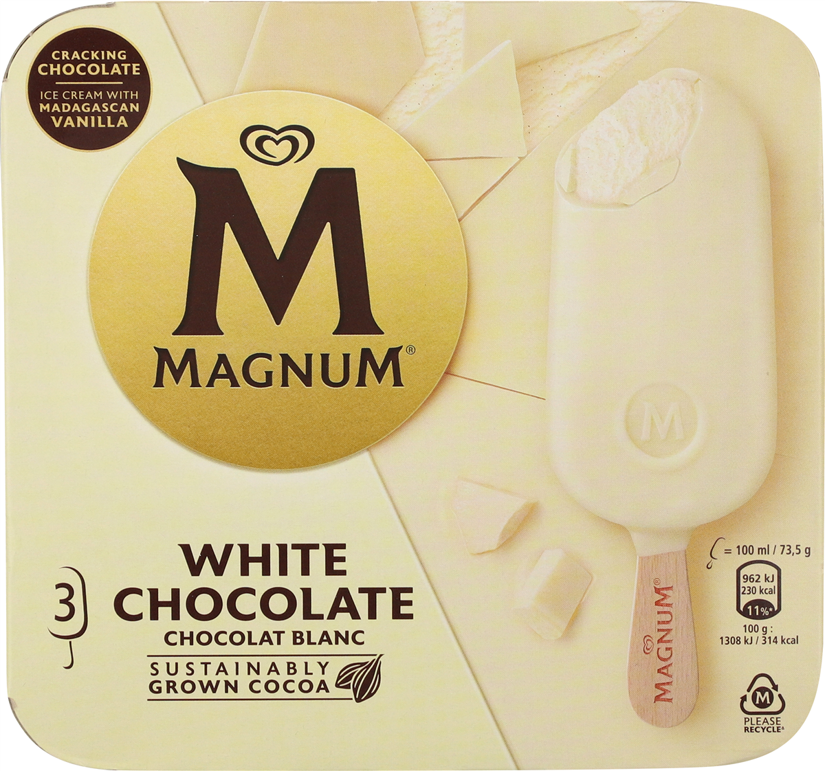 Magnum Chocolate White 90 ml
