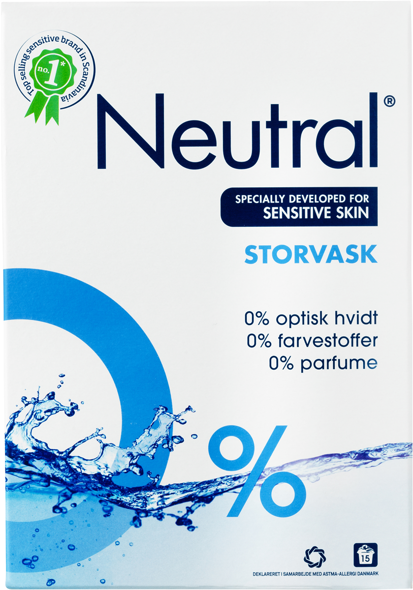 Neutral Vaskepulver