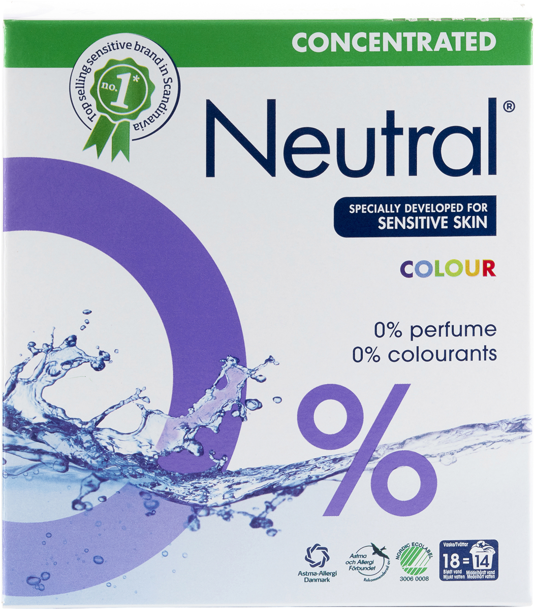 Neutral konc. pulver color 675 g