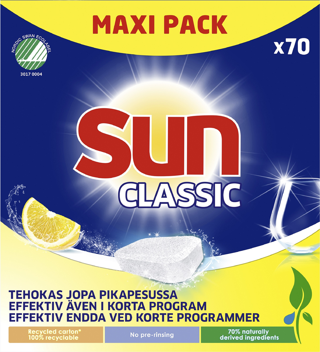 Sun opvasketabs classic