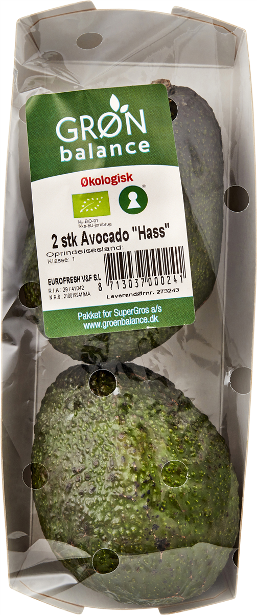 Øko-avocado (GB) 1 stk.