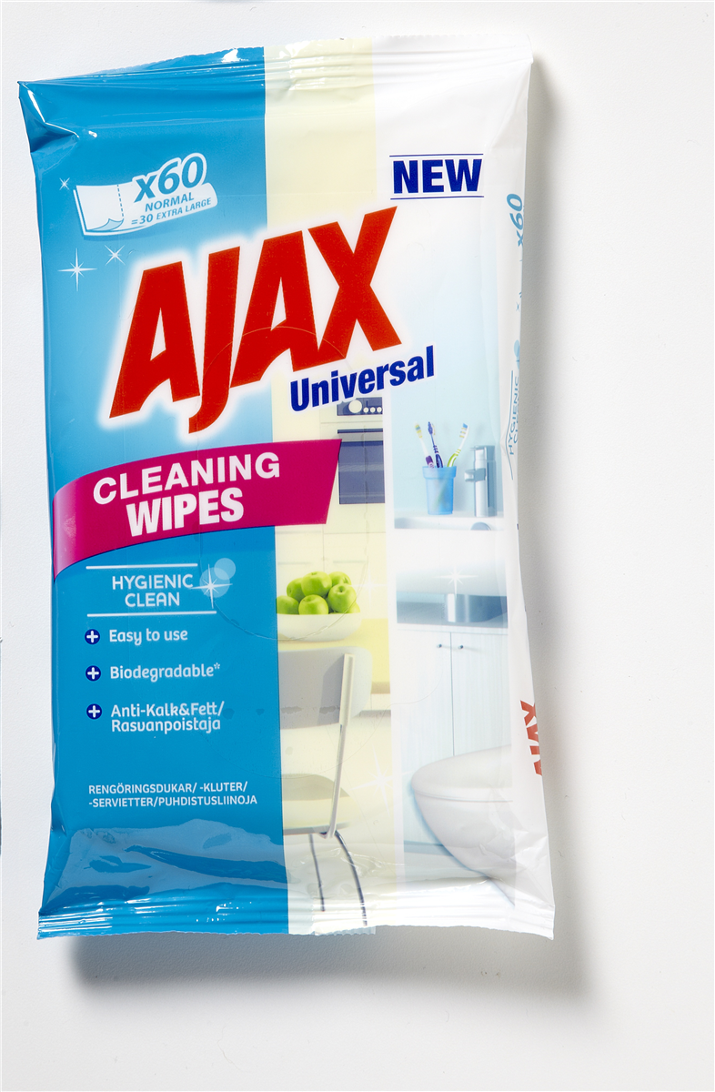 Ajax universal wipes 60 st 60 stk.