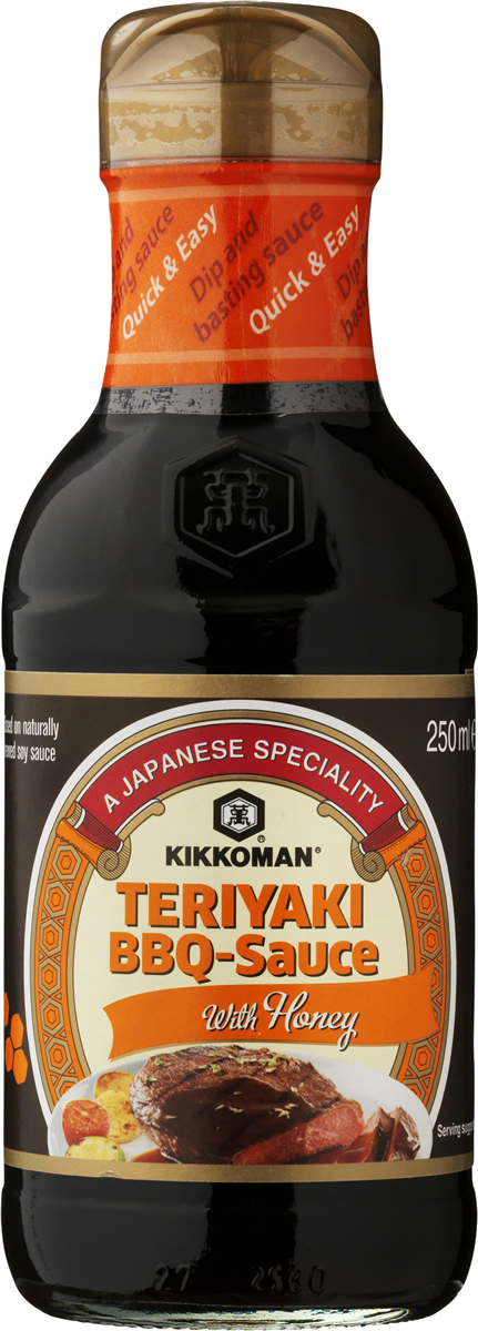 Kikkoman Teriyaki- og Barbecuesauce med Honning