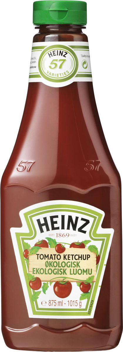Heinz økol ketchup 580 g 580 g