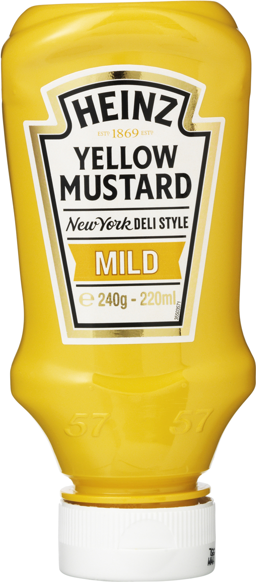 Heinz yellow mustard mild 220 ml