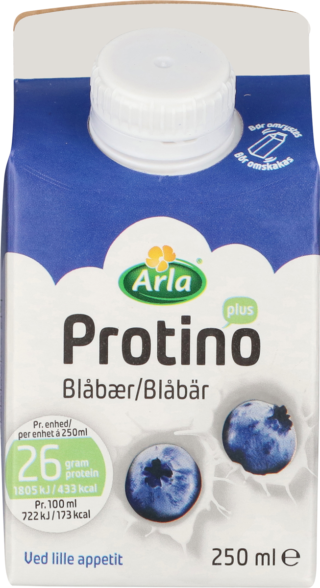 Arla Protino drik blåbær 250 ml