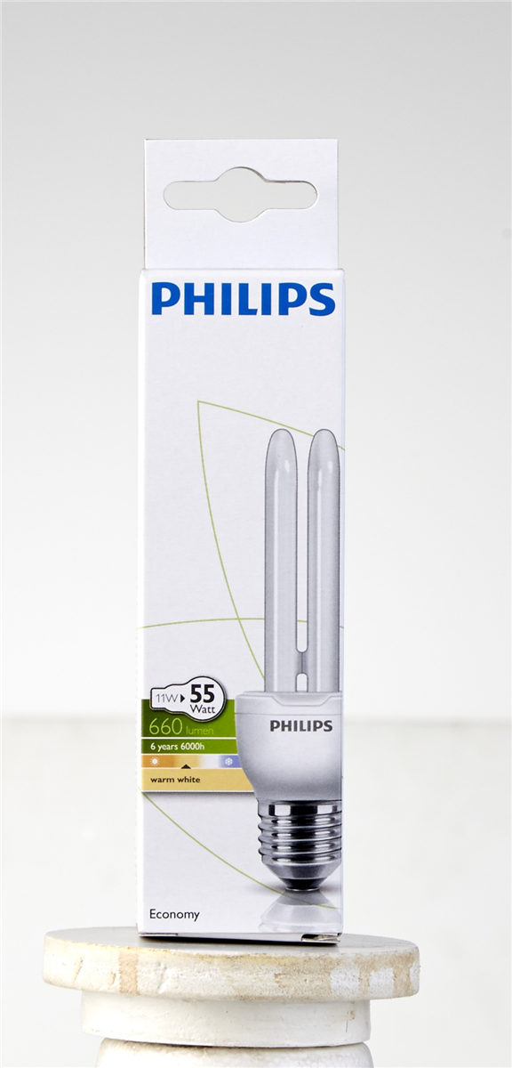 Philips 11W Economy Stick WW E27 1 stk.