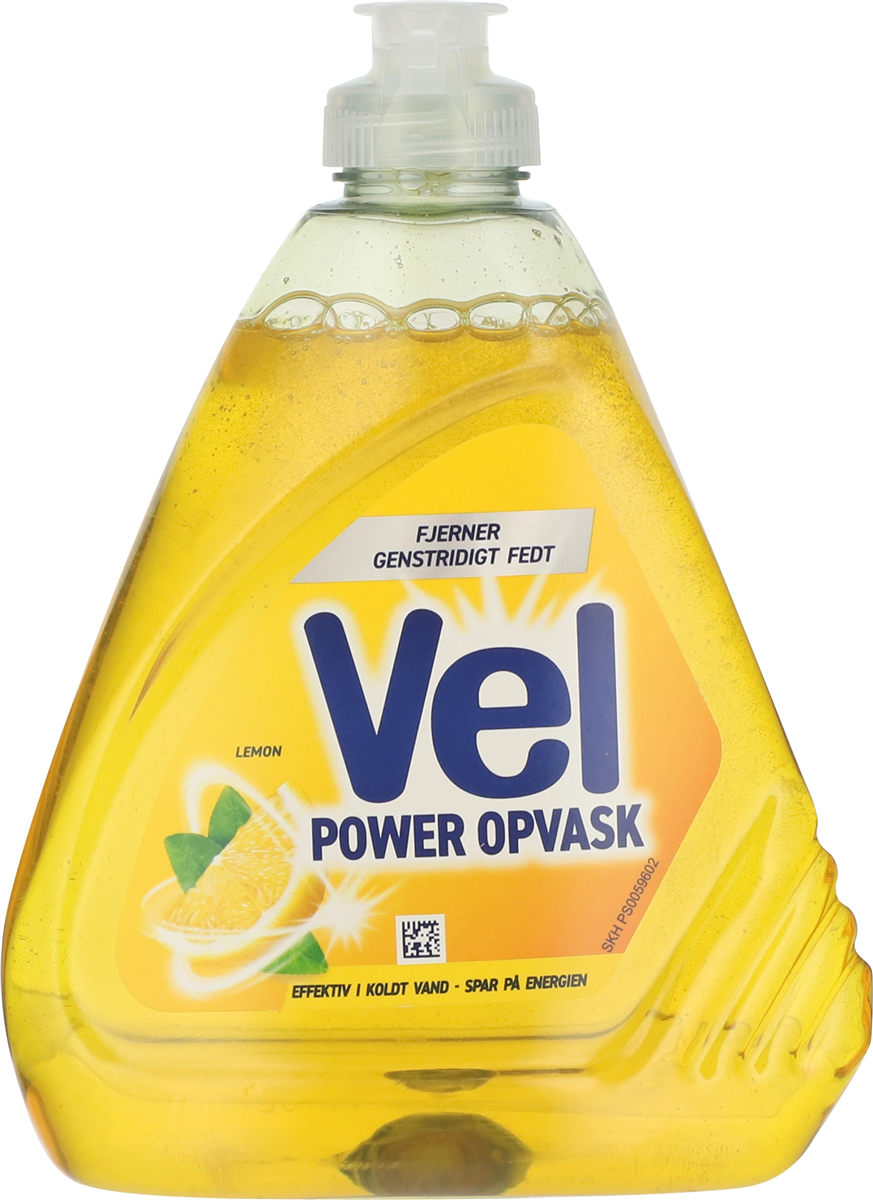 Vel Opvask Power Lemon 500 ml