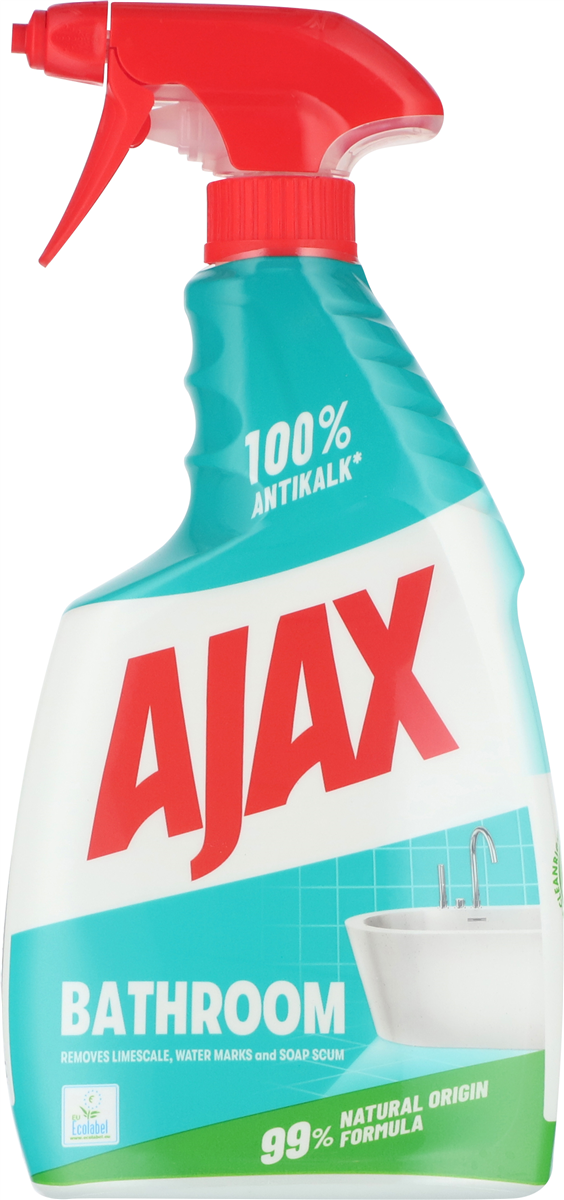 Rengøringsspray t. Badeværelse, Ajax