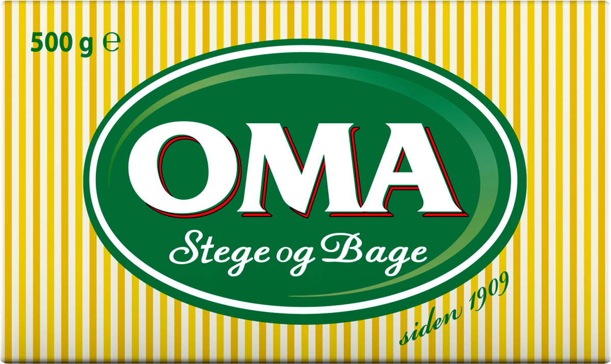 Oma Stege & Bagemargarine 500 g