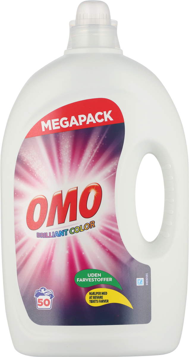 Omo Flydende Vaskemiddel Farvet 2500 ml