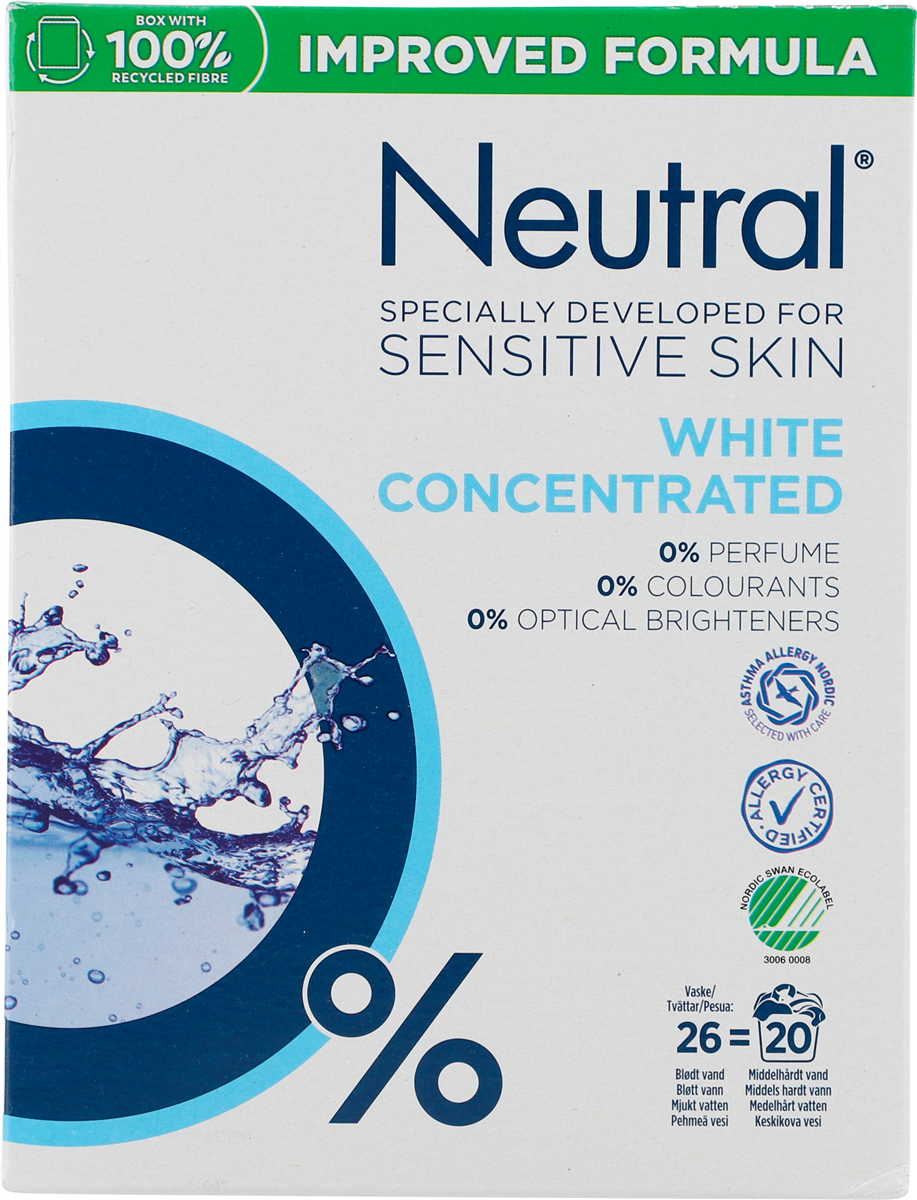 Neutral Koncentrieret White