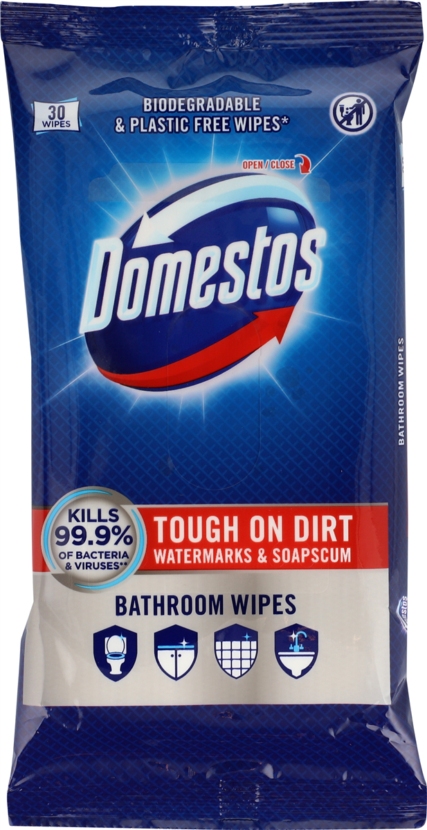 Domestos Ocean wipes 30 stk.