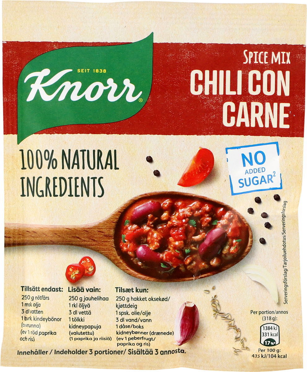 Knorr mix chili con carne 38 g