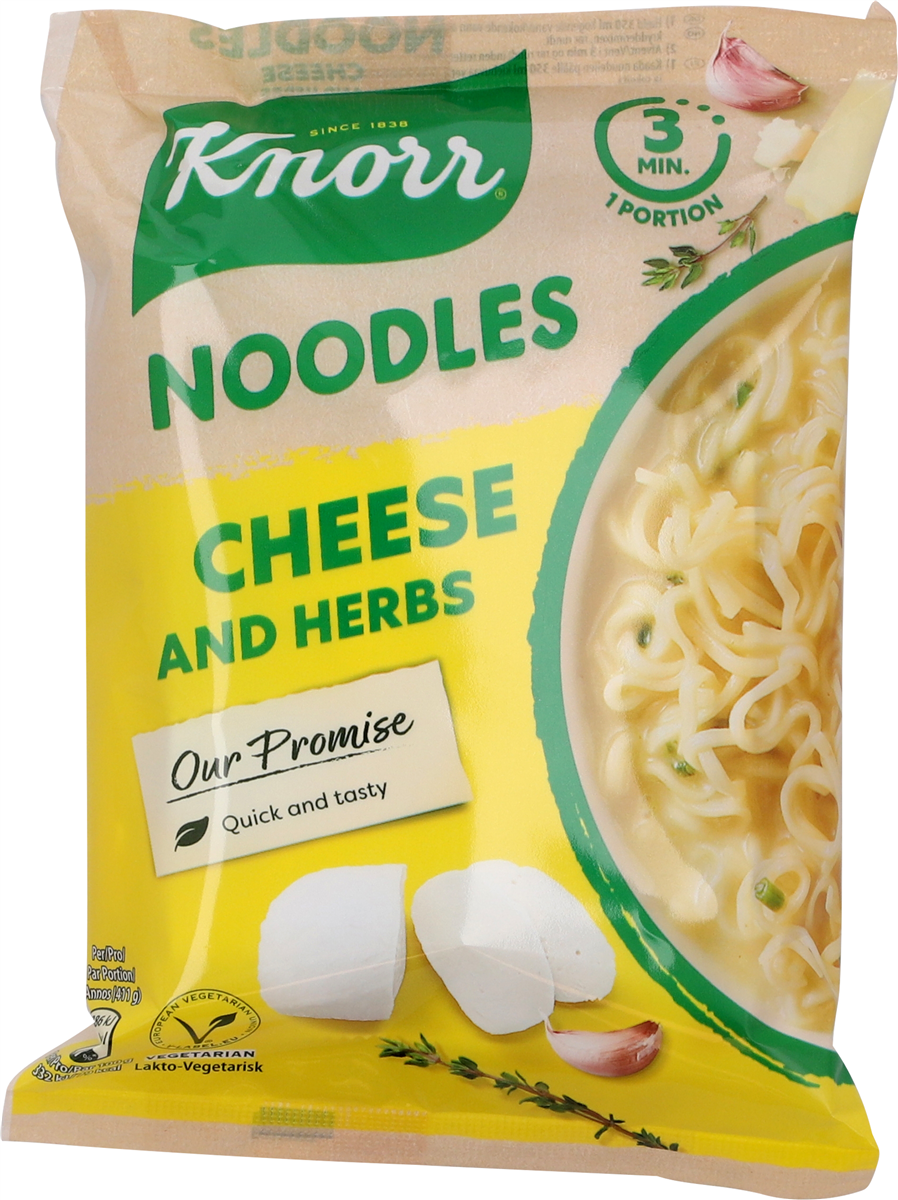 Knorr nudler cheese/herbs 65 g