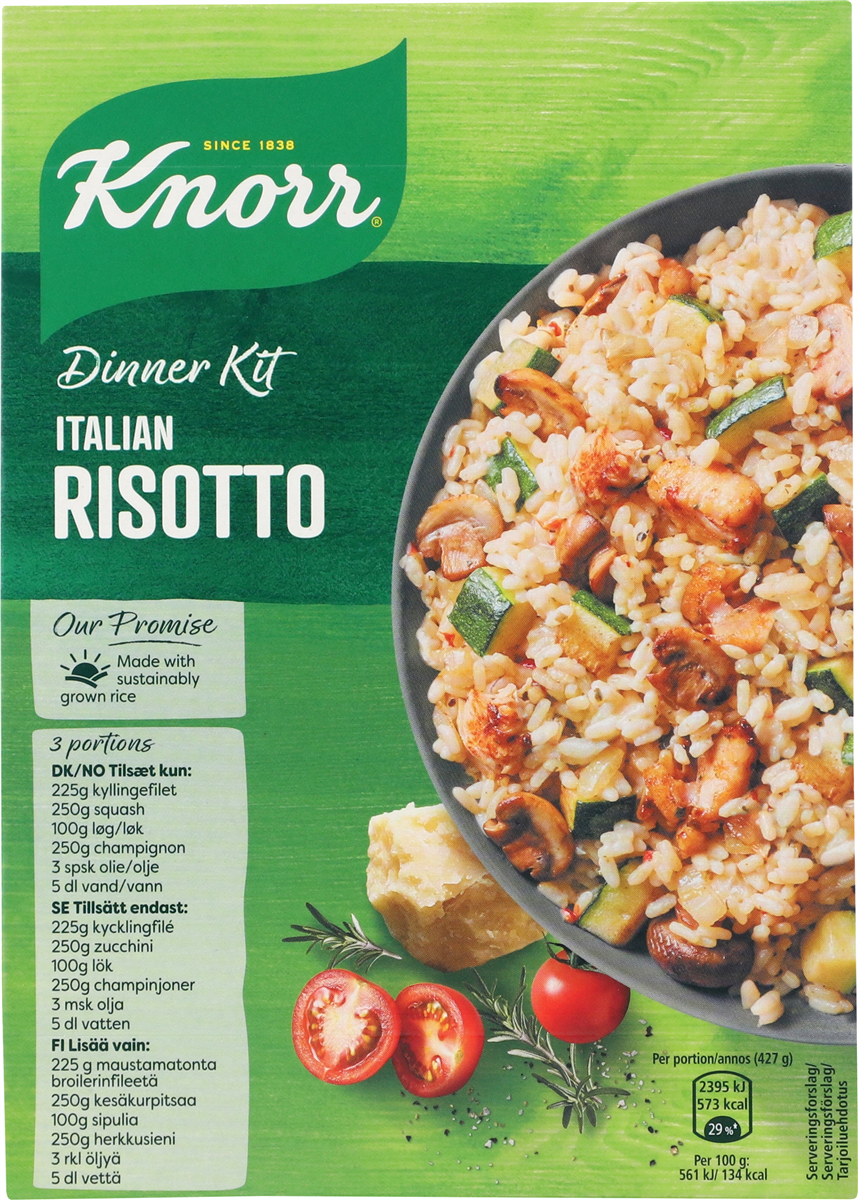 Knorr risotto mealkit 257 g