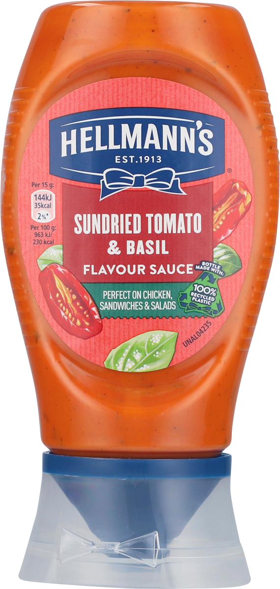 Hellmann tomat/basil sauce 250 ml