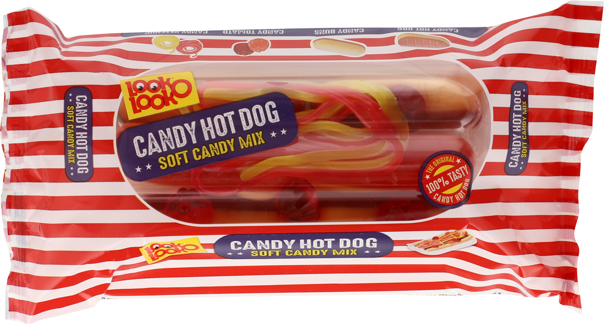 Look O Look Vingummi Hotdog