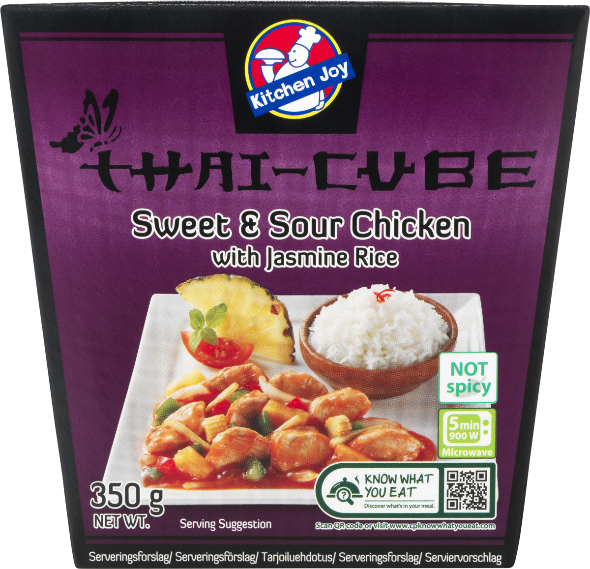 Kitchen Joy, Kylling i sursød-sovs m. ris