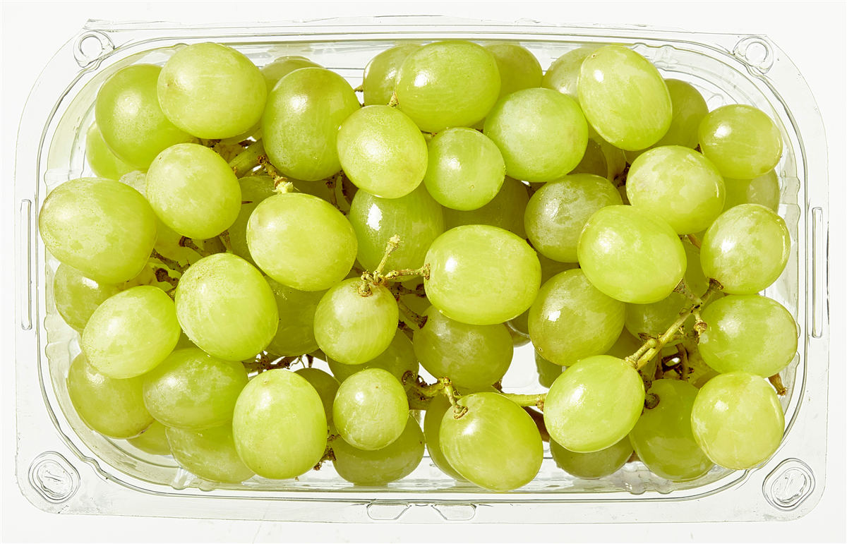 Grønne druer stenfri