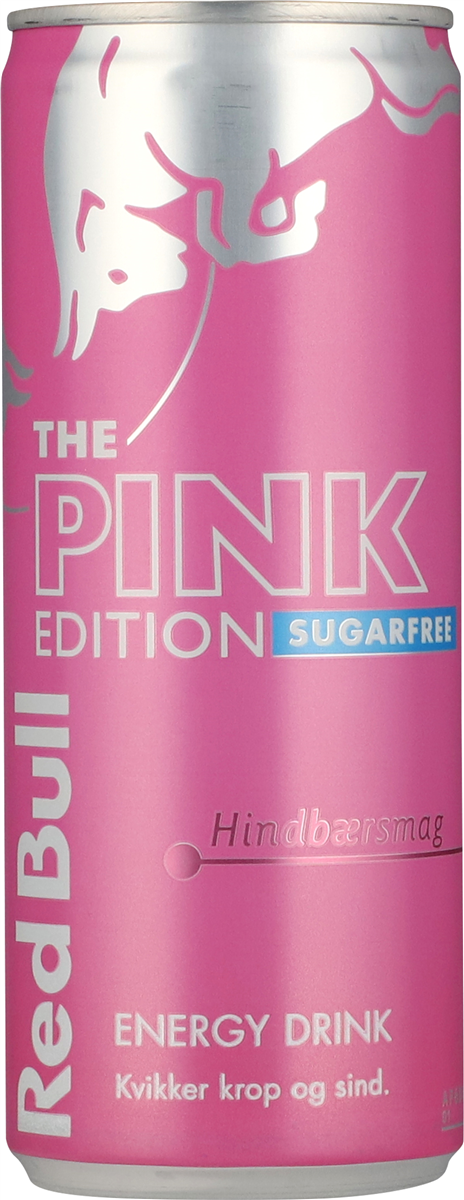 Red Bull, Energidrik m. hindbærsmag sukkerfri