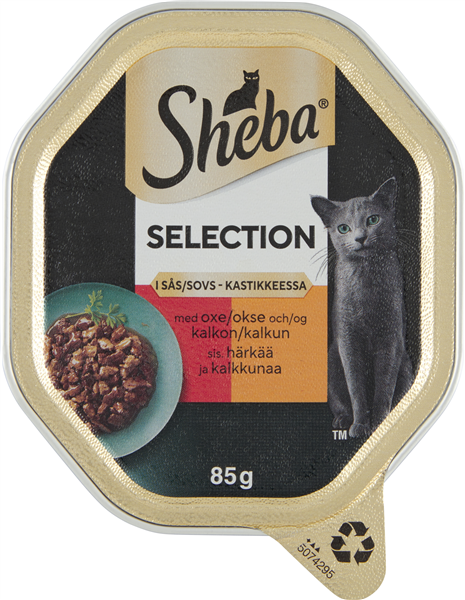 Sheba Selection Oksekød – produktbillede