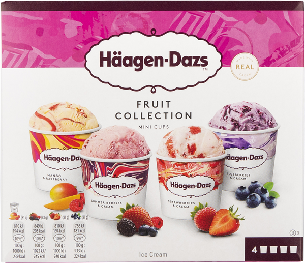 Hagen-dazs Fruit Collec – produktbillede