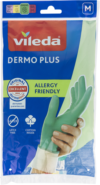 Vileda Dermo Plus Gummihandske Medium