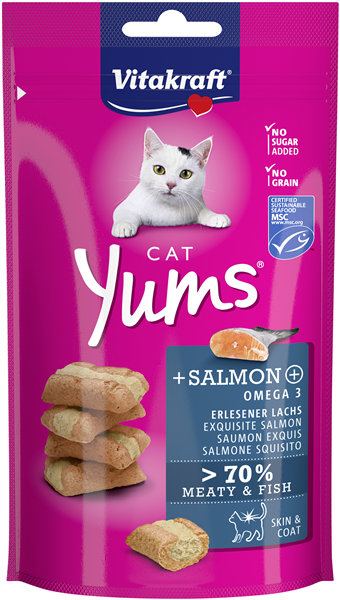 Cat Yums Laks – produktbillede