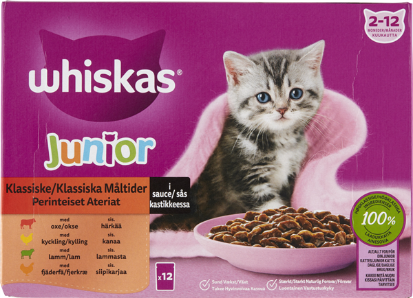 Whiskas Core Jun Klas Menu