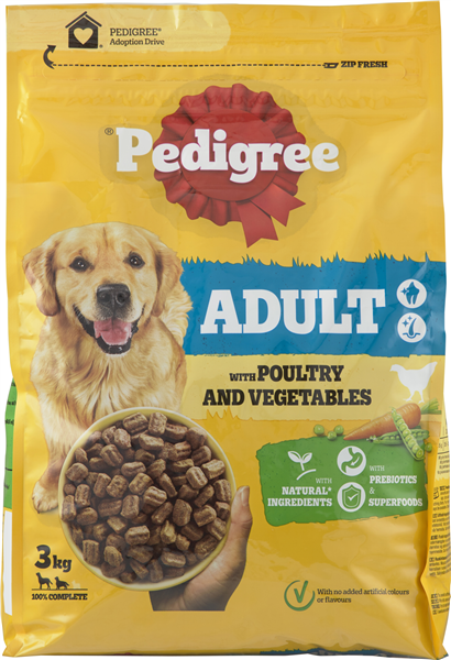 Pedigree Adult Fjer/grønt