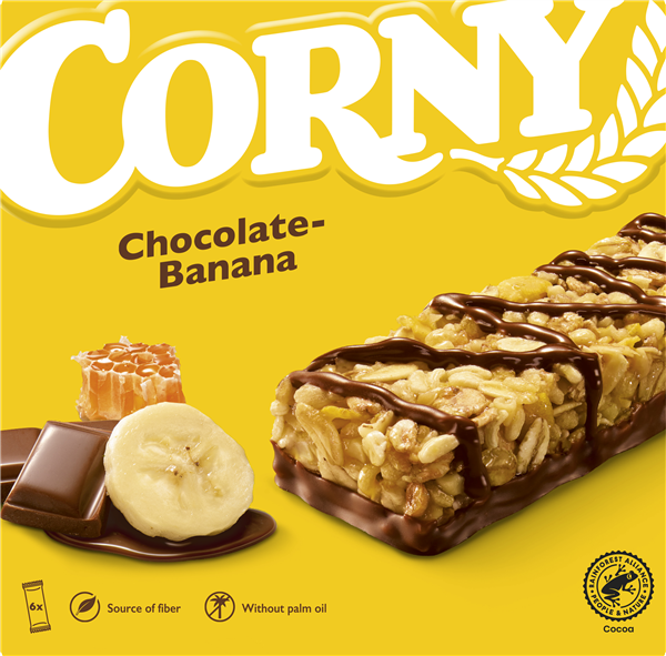 Corny Musli Chok/banan 6pk