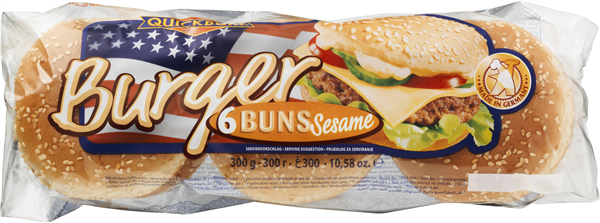 Hamburger Buns 6 Stk