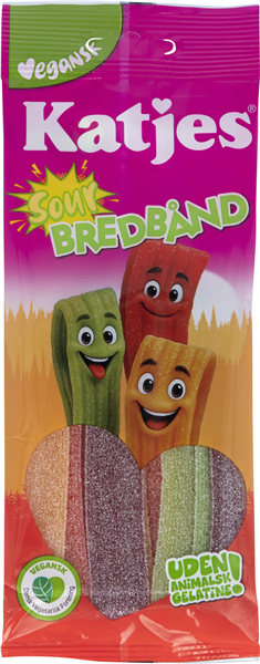 Katjes Sour Bredbånd – produktbillede