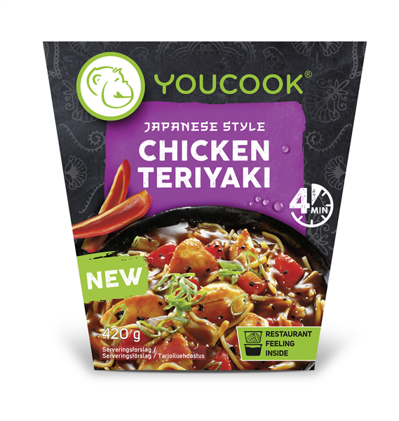 Chicken Teriyaki Færdigret