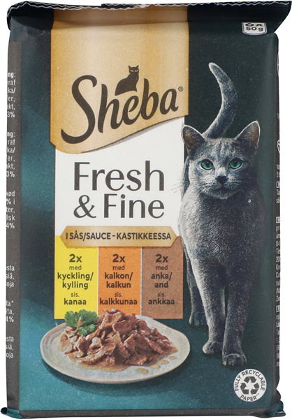 Sheba Fresh&Fine Fjerkræ – produktbillede