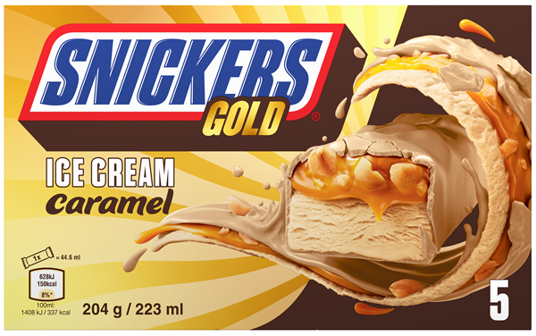 Snickers Ice Cream Gold 5 stk