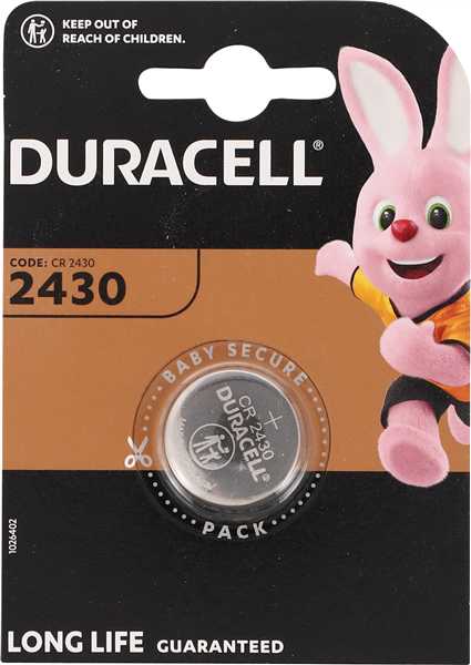 Duracell Electronic Cr2430