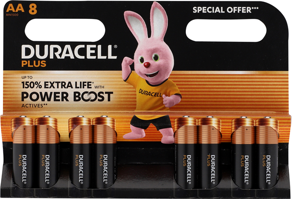 Duracell Plus Power Aa