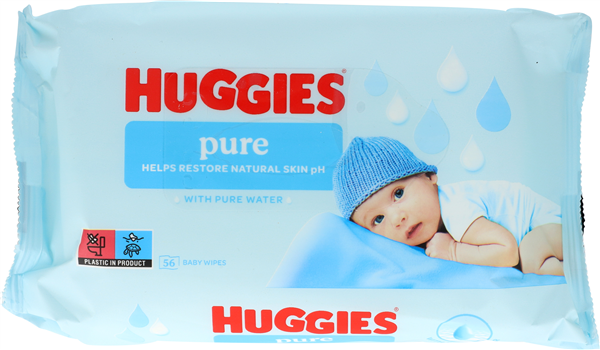 Huggies Wipes Pure 56 Stk.