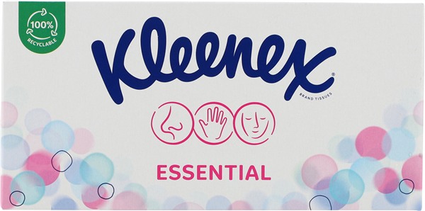 Kleenex Essential Box – produktbillede