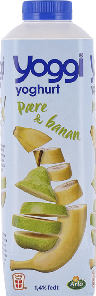 Yoggi Letyog. Pære/banan