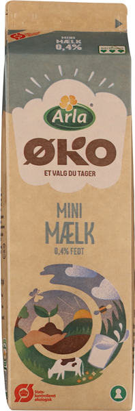 Økologisk Mini Mælk 1 Lt