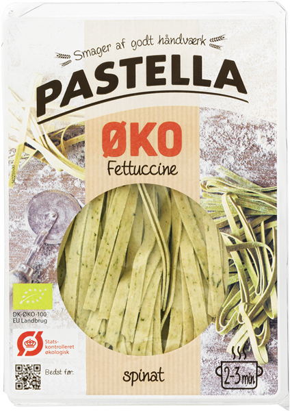 Øko. Fettuccine Med Spinat