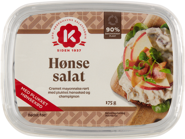 K-Salat Hønsesalat Plukket