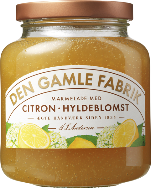 D.G.F Marm Citron/hyldebl.
