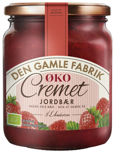D.G.F Marm Jordb Crem Øko