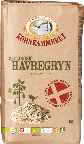 Kornk. Øko.grov Havregryn