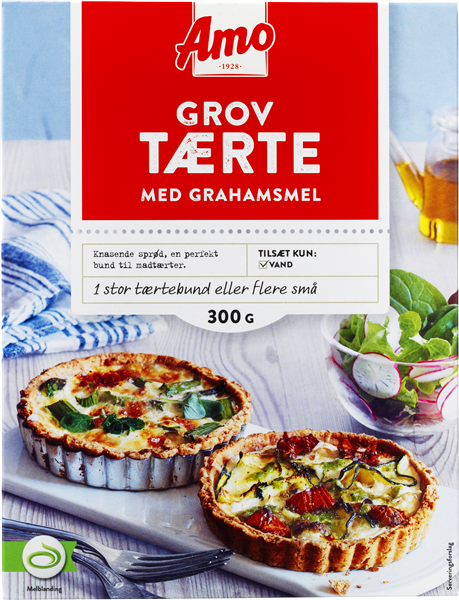Amo Grovtærte Blanding – produktbillede