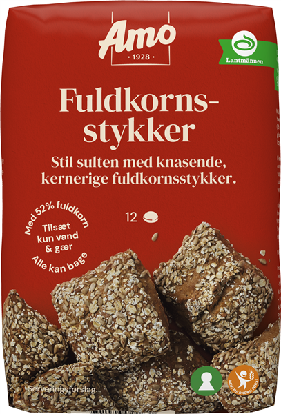Amo Fuldkornsstykker 900G – produktbillede